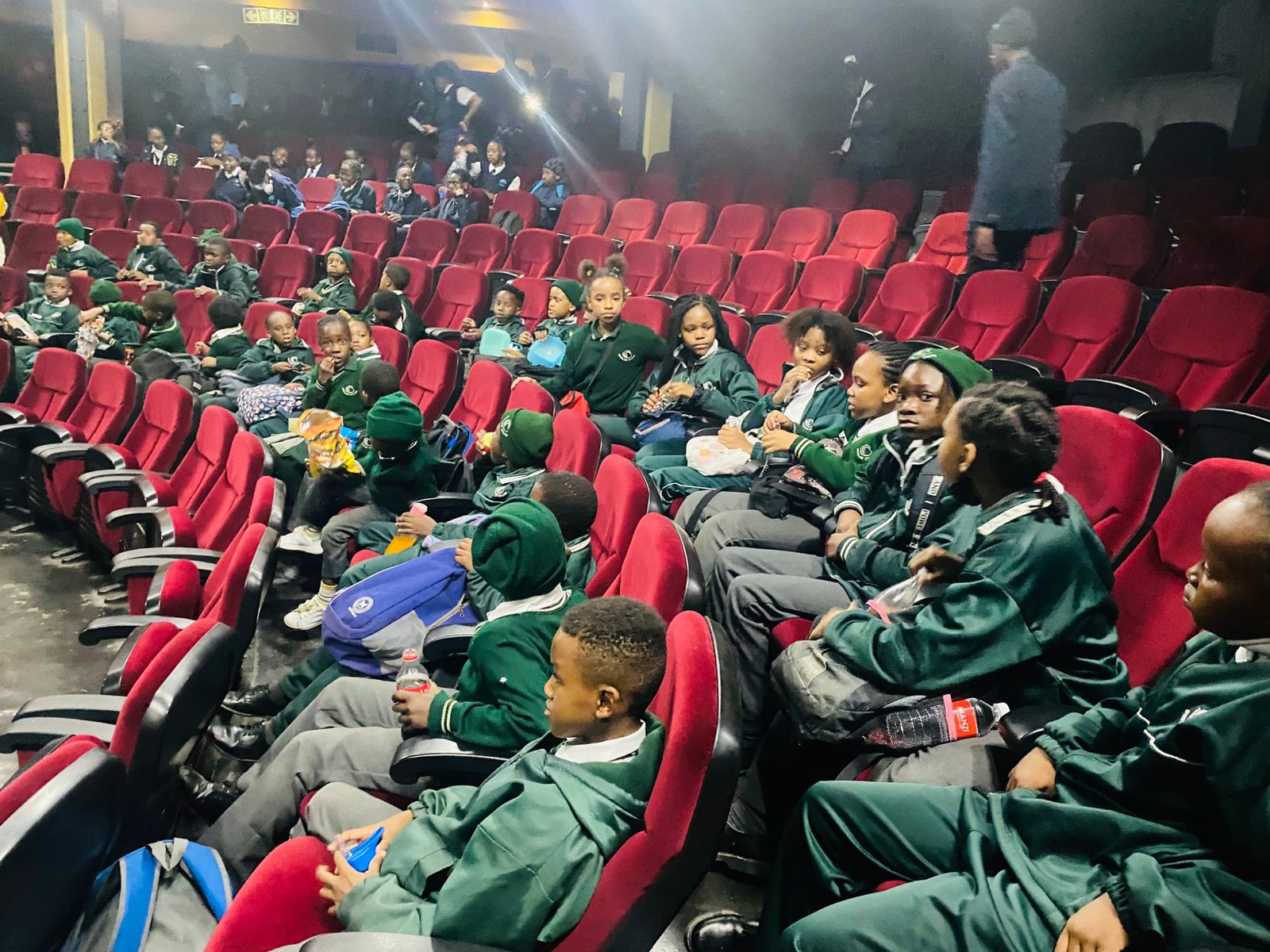 Greenlane College students engaged in learning